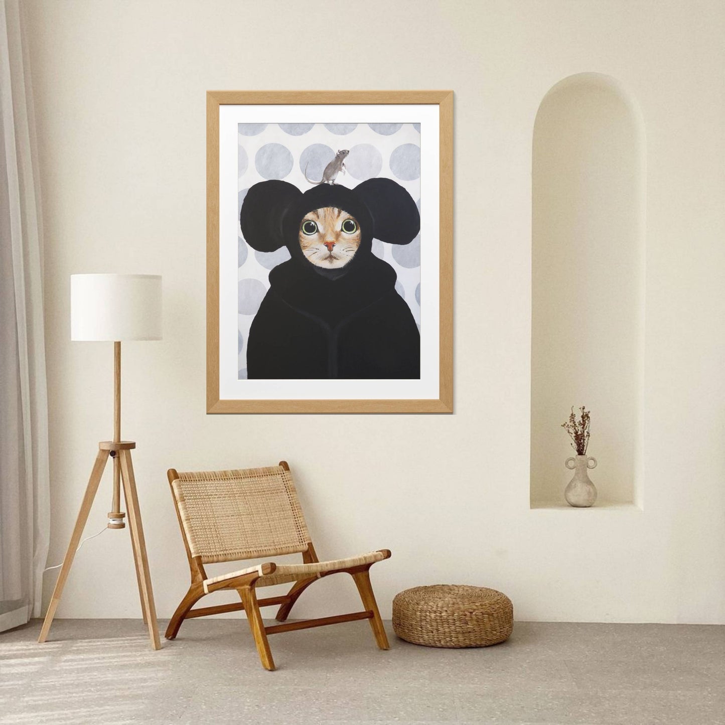 CAT AND MOUSE | PRINT
