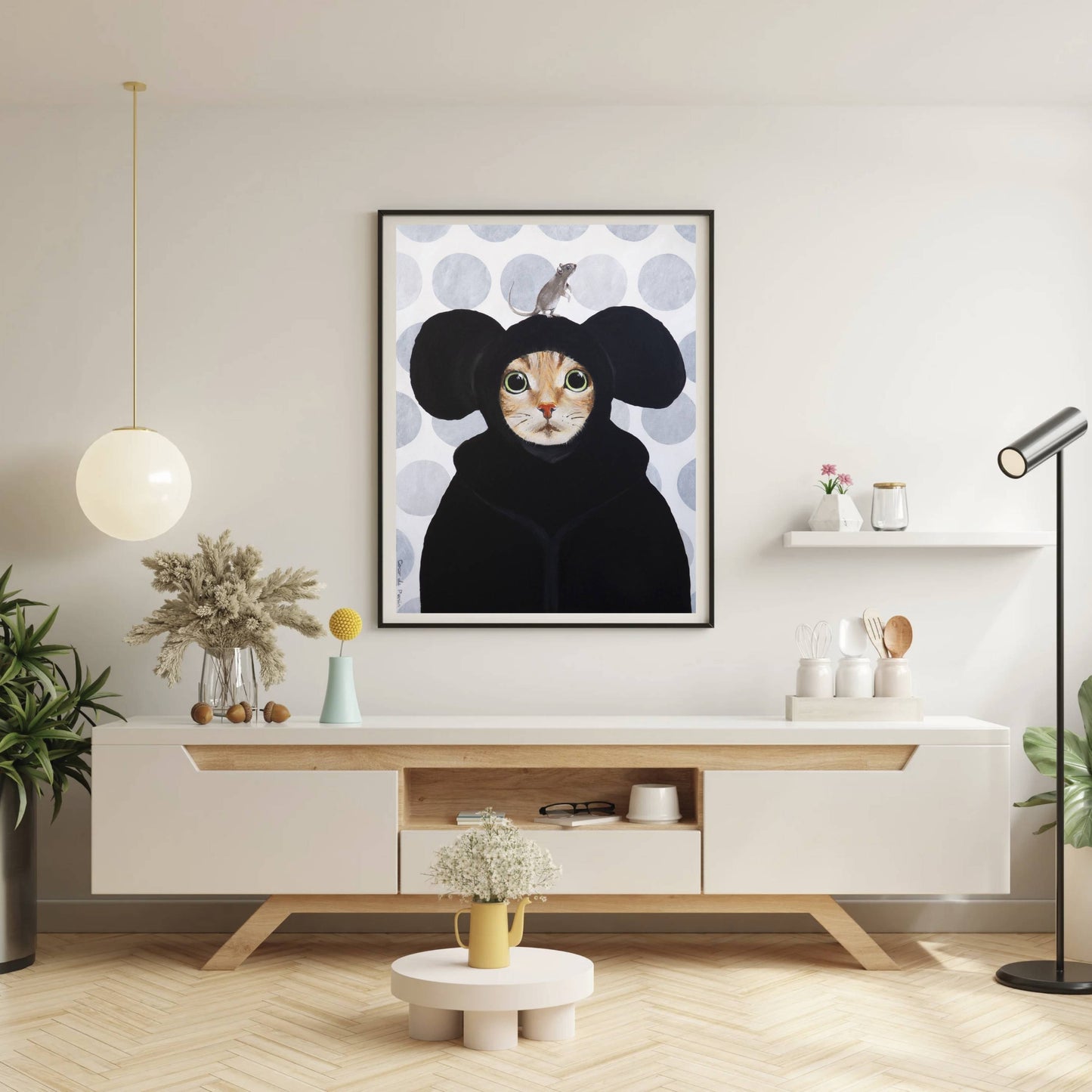 CAT AND MOUSE | PRINT