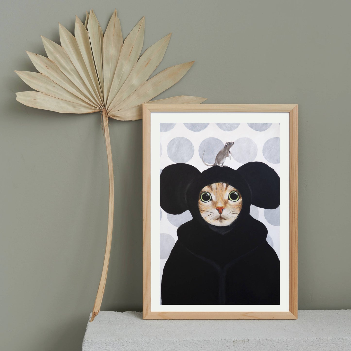 CAT AND MOUSE | PRINT