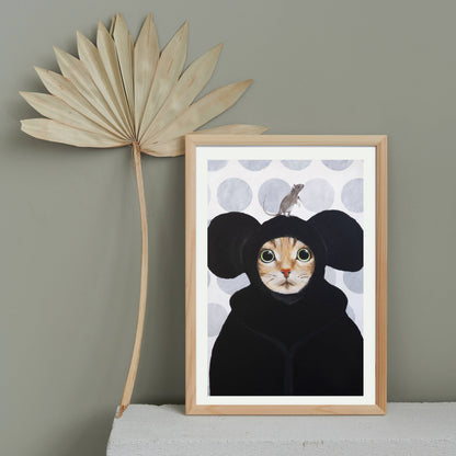 CAT AND MOUSE | PRINT