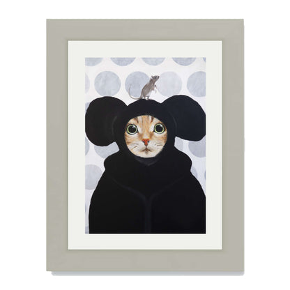 CAT AND MOUSE | PRINT