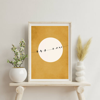 CHIRPING AND CHILLING (AT NIGHT) | PRINT