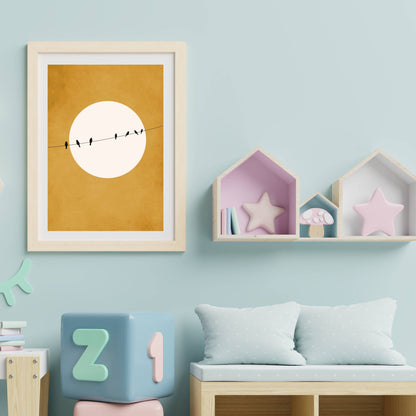 CHIRPING AND CHILLING (AT NIGHT) | PRINT