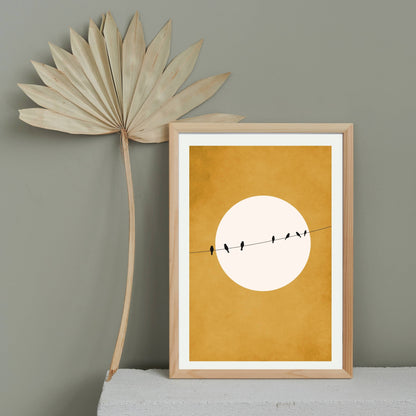 CHIRPING AND CHILLING (AT NIGHT) | PRINT