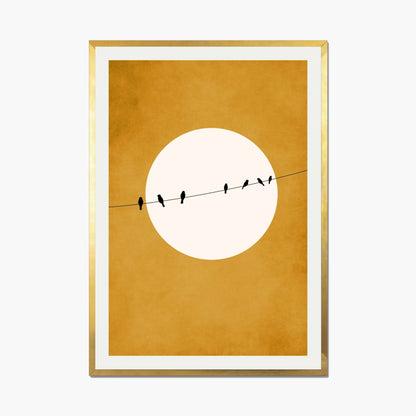 CHIRPING AND CHILLING (AT NIGHT) | PRINT