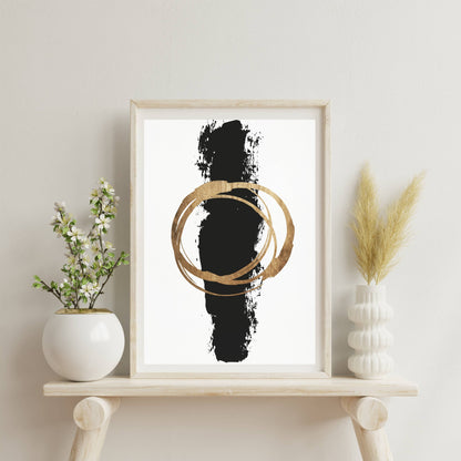 CIRCLE AND LINE | PRINT