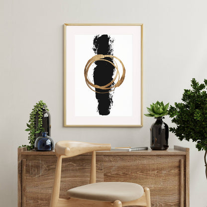CIRCLE AND LINE | PRINT