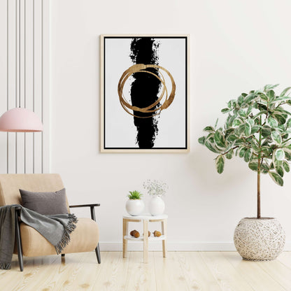 CIRCLE AND LINE | CANVAS