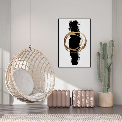 CIRCLE AND LINE | CANVAS