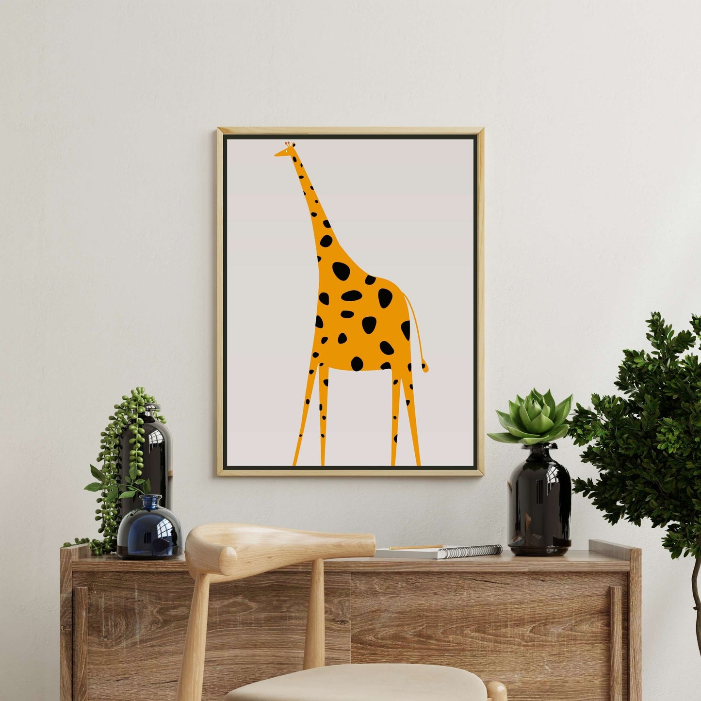 CUTE GRIRAFFE | CANVAS