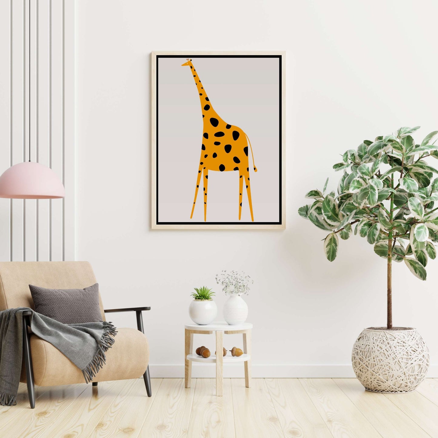 CUTE GRIRAFFE | CANVAS