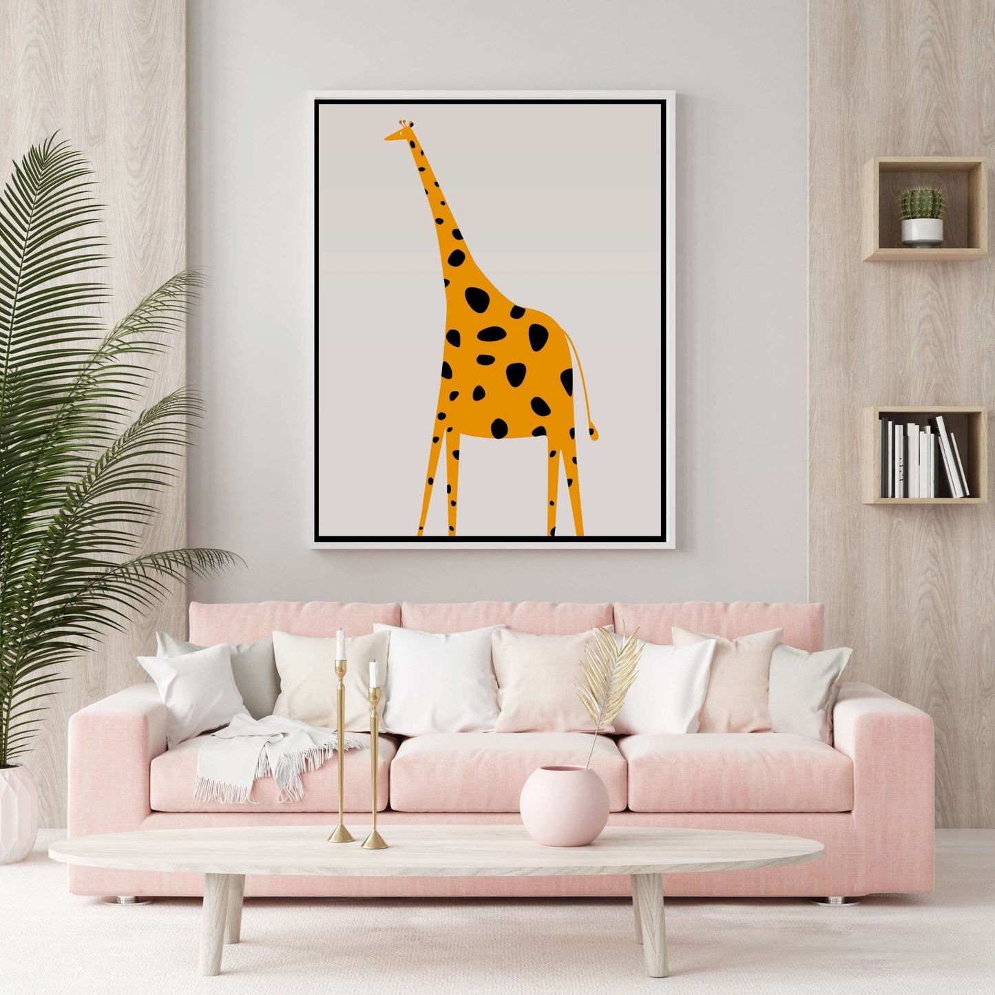 CUTE GRIRAFFE | CANVAS