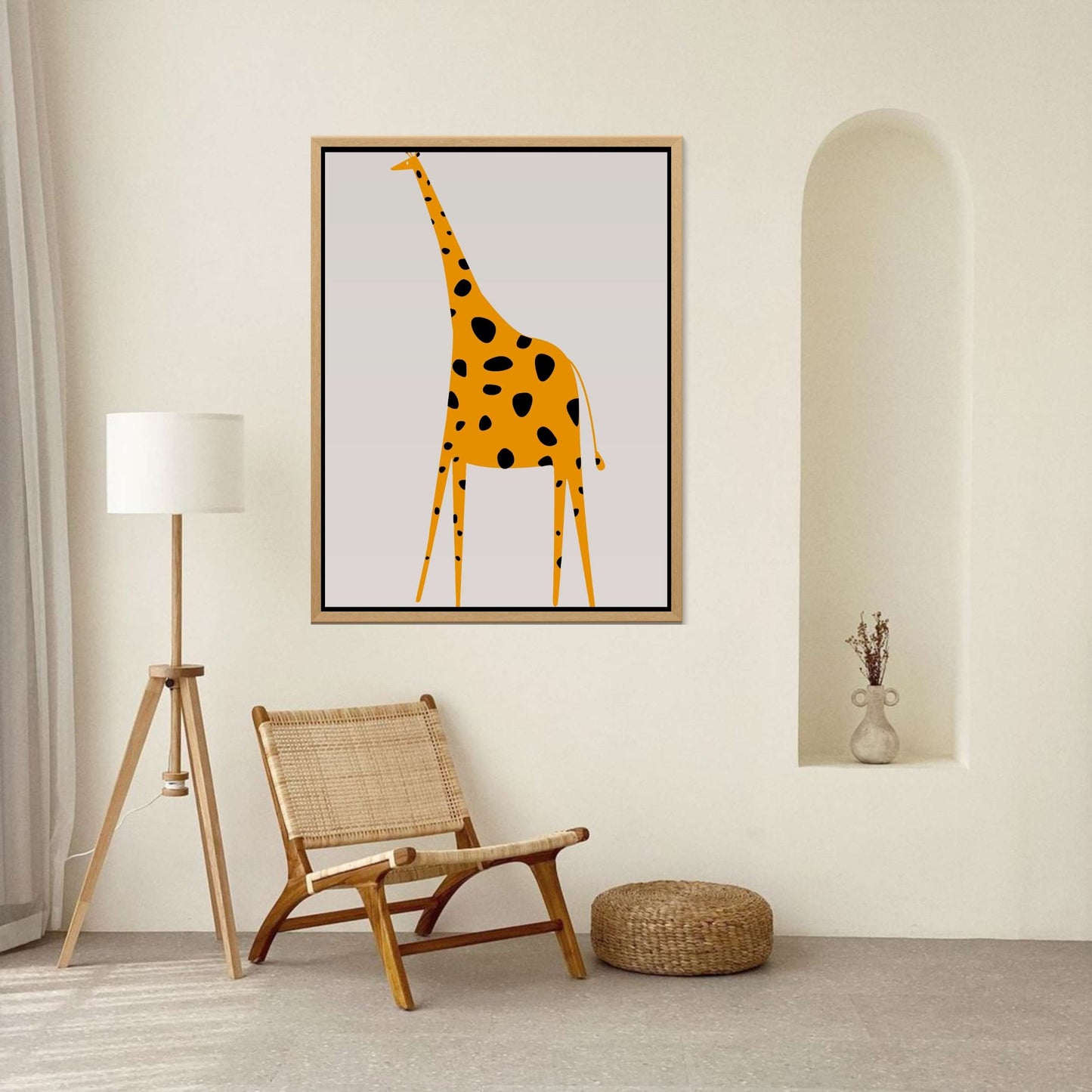CUTE GRIRAFFE | CANVAS