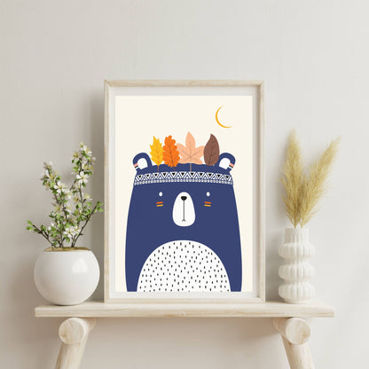 CUTE LITTLE BEAR | PRINT