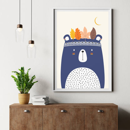 CUTE LITTLE BEAR | PRINT