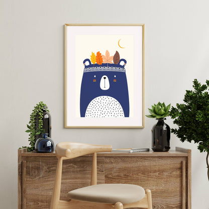 CUTE LITTLE BEAR | PRINT