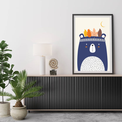 CUTE LITTLE BEAR | PRINT
