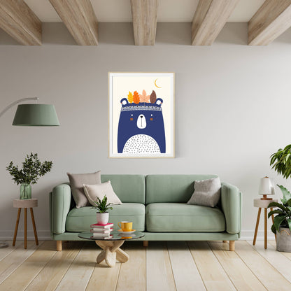 CUTE LITTLE BEAR | PRINT