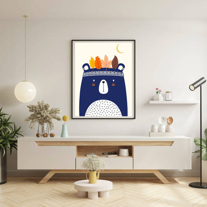 CUTE LITTLE BEAR | PRINT