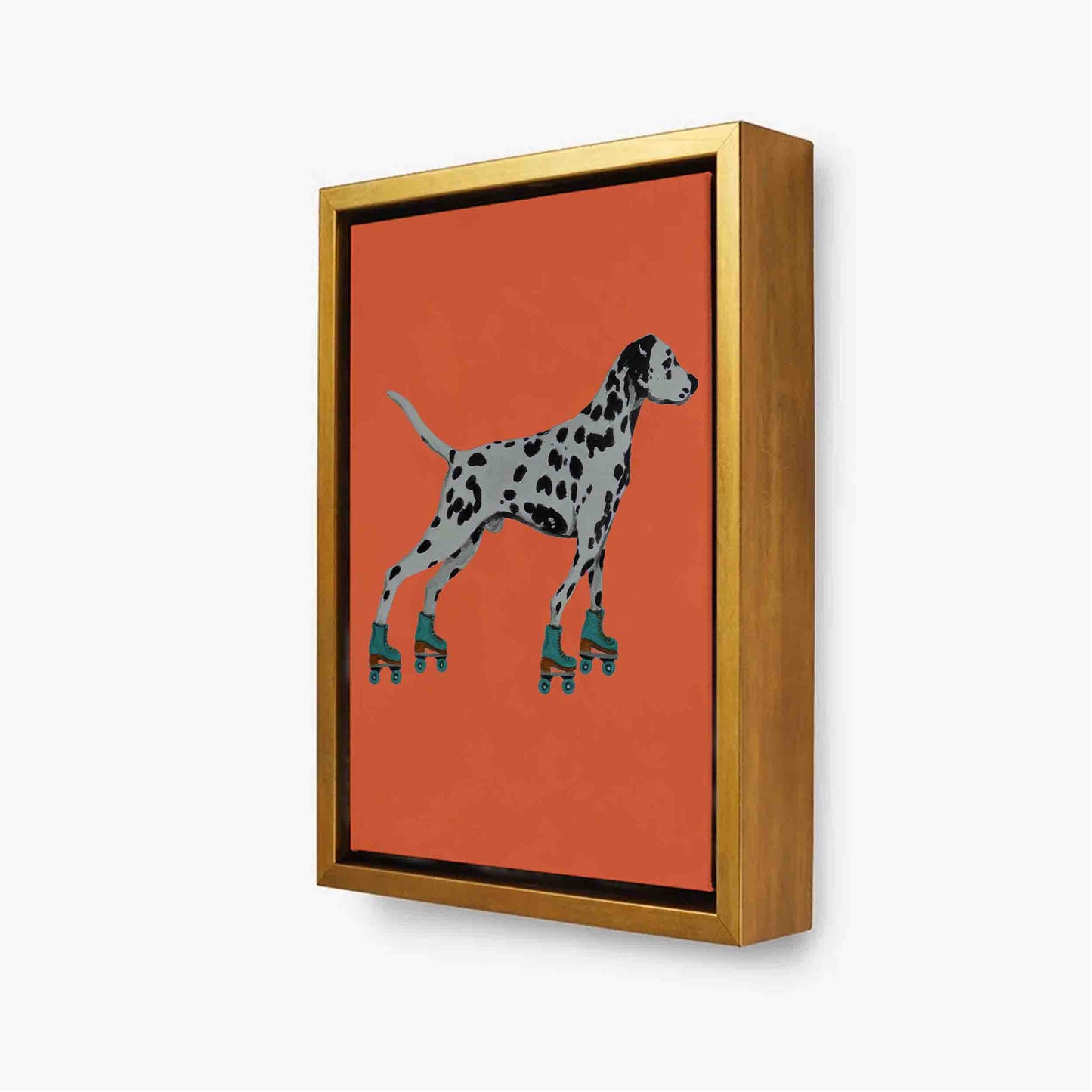 DALMATIAN WITH ROLLERSKATES | CANVAS