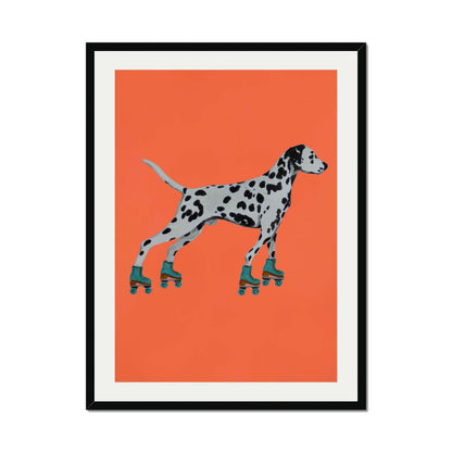 DALMATIAN WITH ROLLERSKATES | PRINT