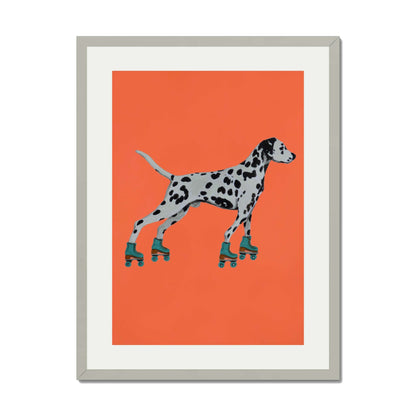 DALMATIAN WITH ROLLERSKATES | PRINT
