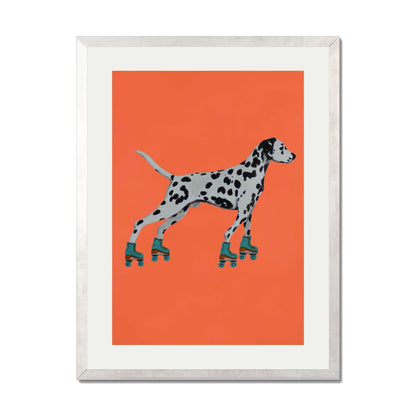 DALMATIAN WITH ROLLERSKATES | PRINT