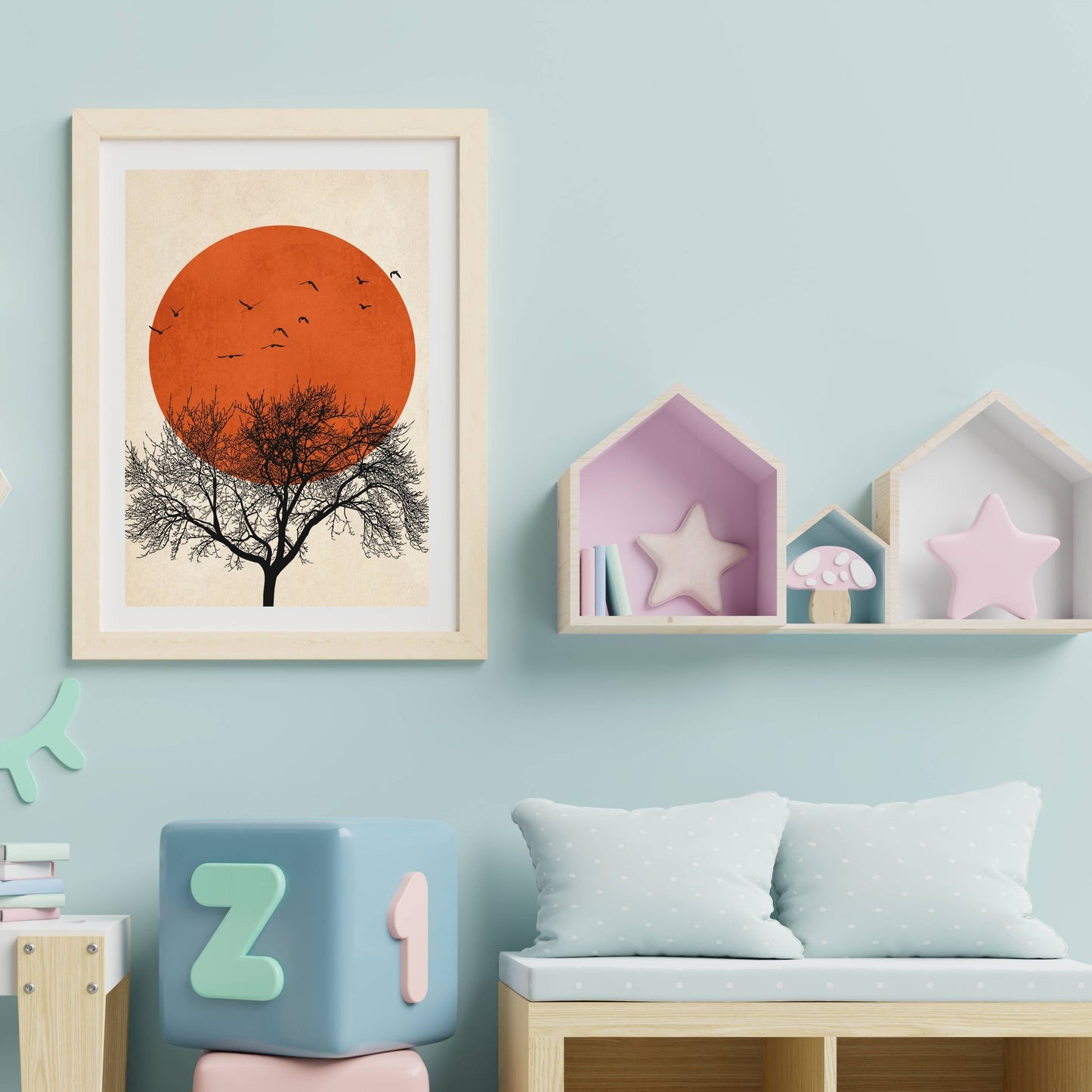 DREAMERS - ROUGE | PRINT