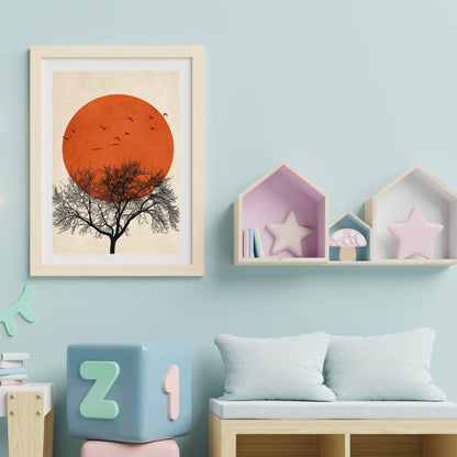 DREAMERS - ROUGE | PRINT