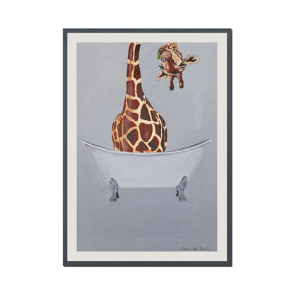 GIRAFFE IN BATHTUB | PRINT