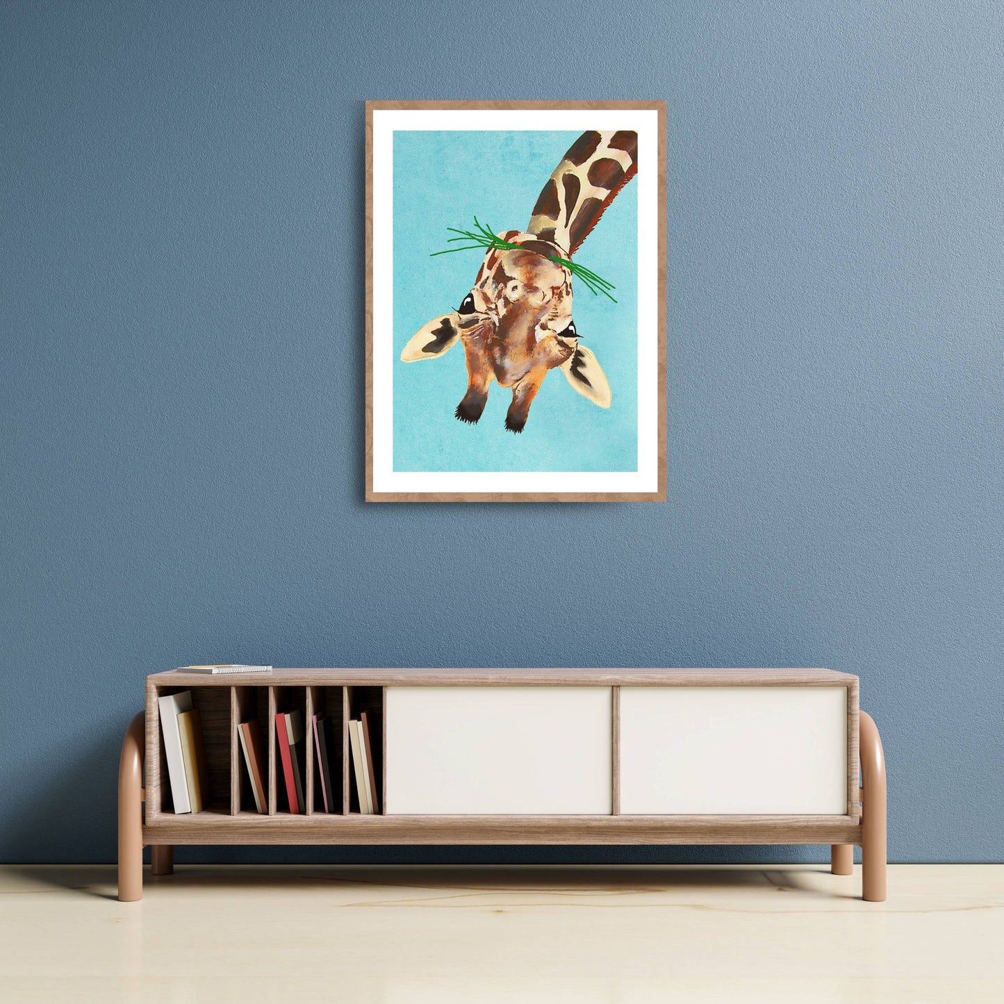 GIRAFFE UPSIDE DOWN | PRINT