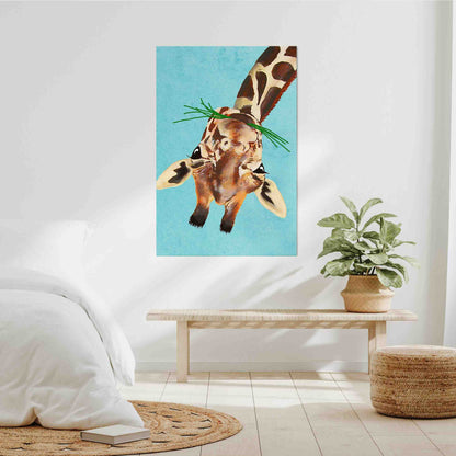 GIRAFFE UPSIDE DOWN | CANVAS