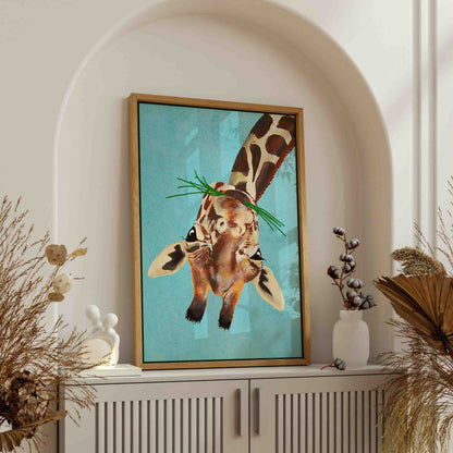 GIRAFFE UPSIDE DOWN | CANVAS