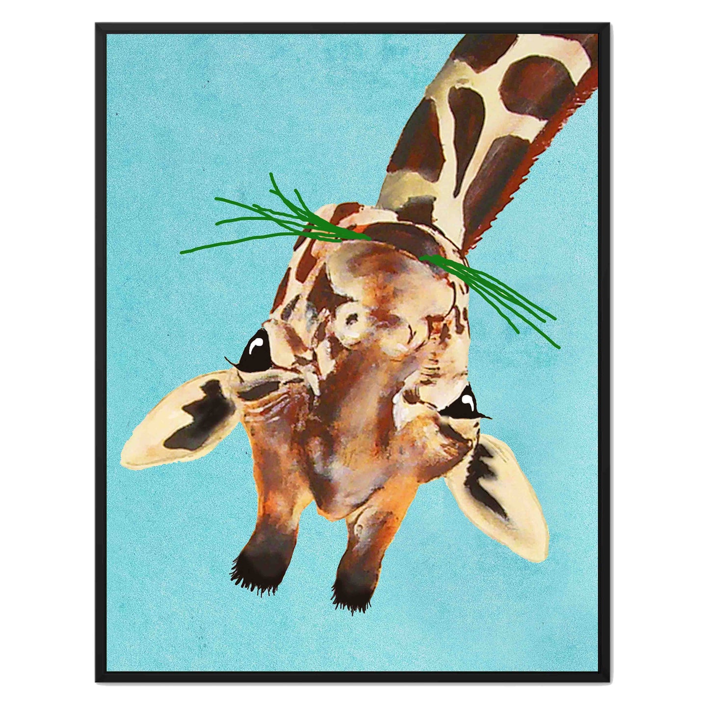 GIRAFFE UPSIDE DOWN | CANVAS