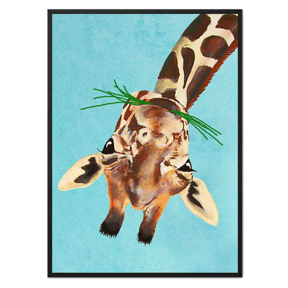 GIRAFFE UPSIDE DOWN | CANVAS