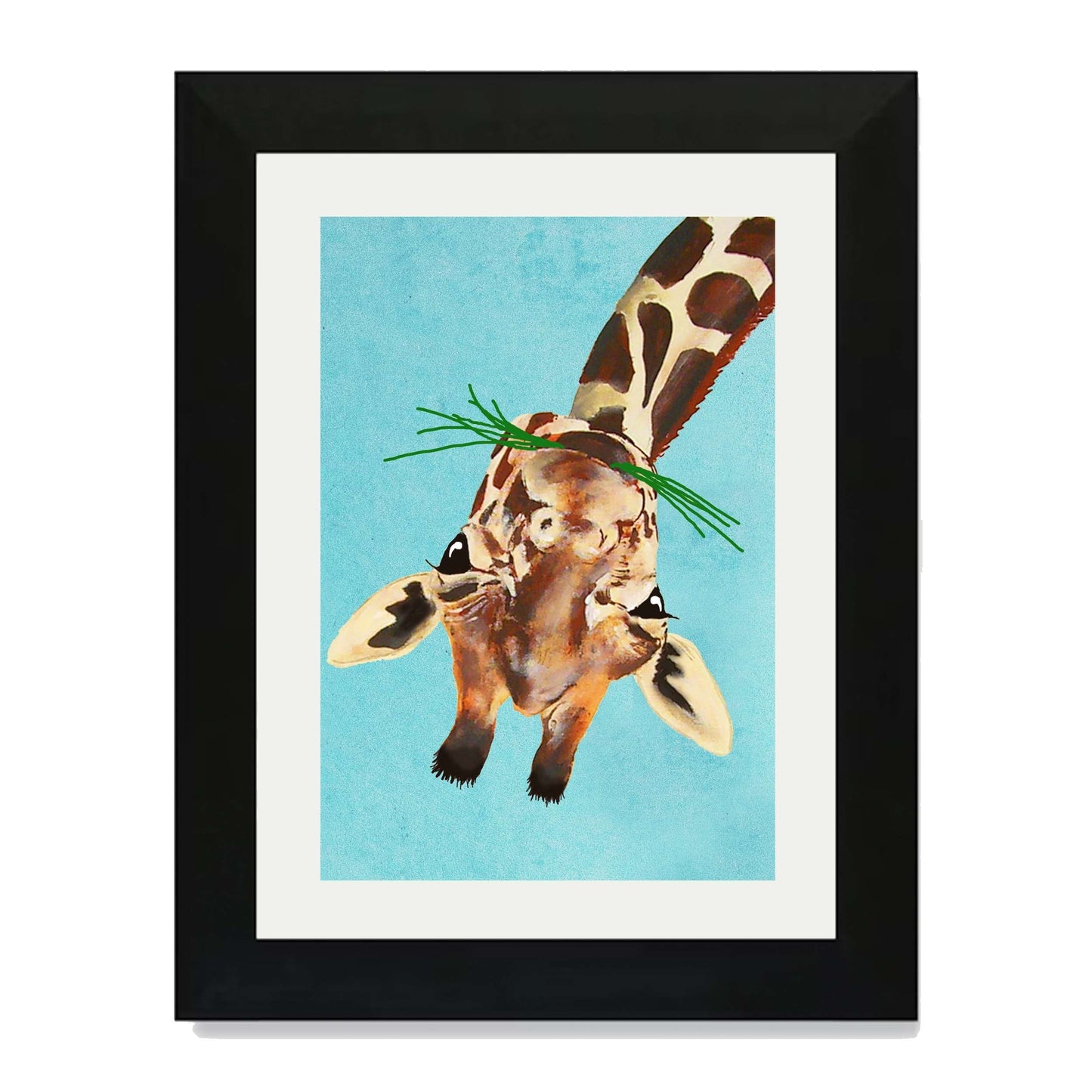 GIRAFFE UPSIDE DOWN | PRINT