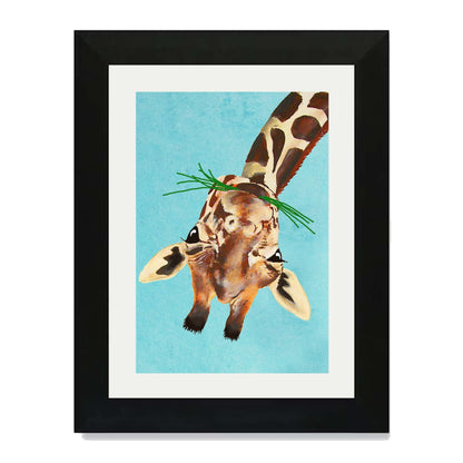 GIRAFFE UPSIDE DOWN | PRINT