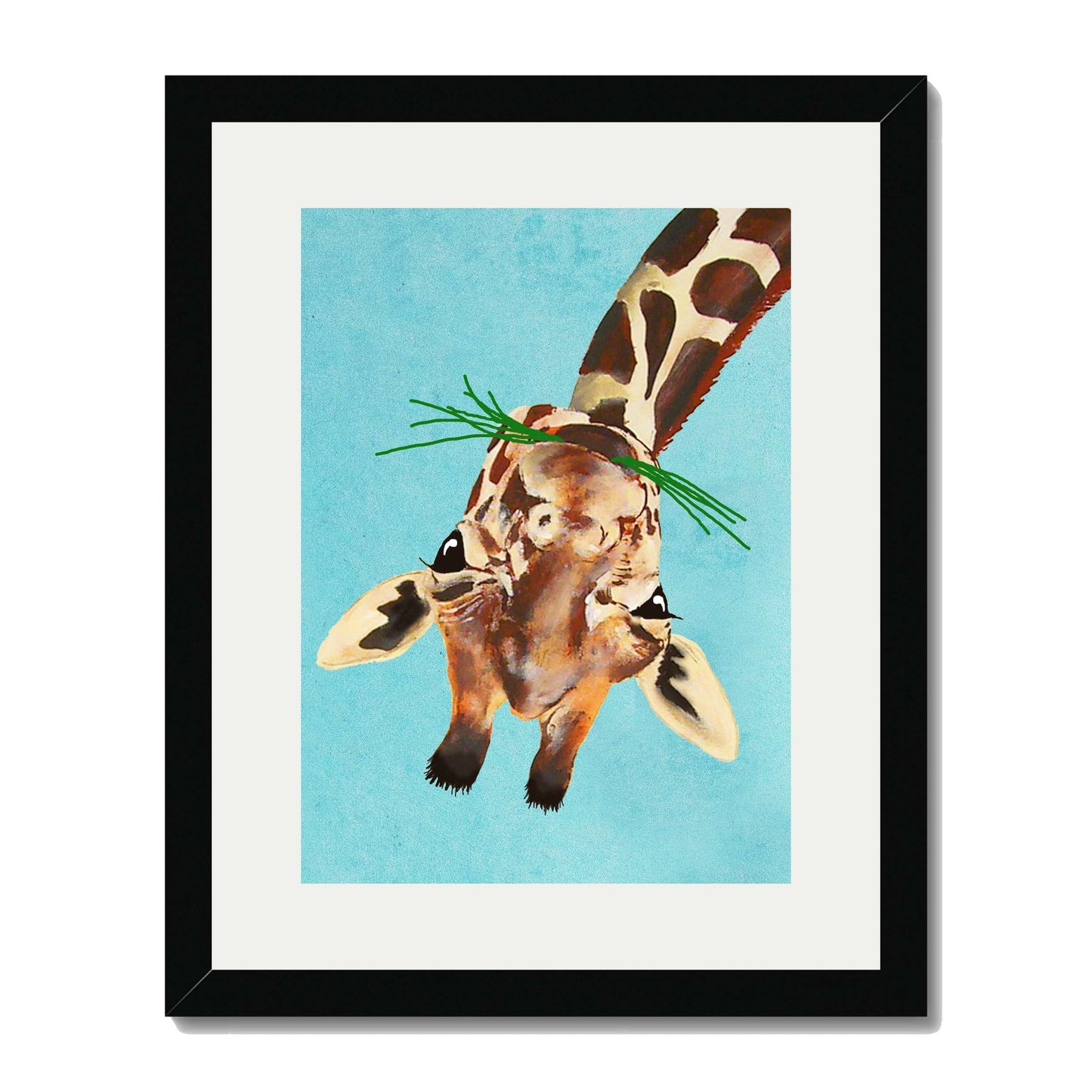 GIRAFFE UPSIDE DOWN | PRINT