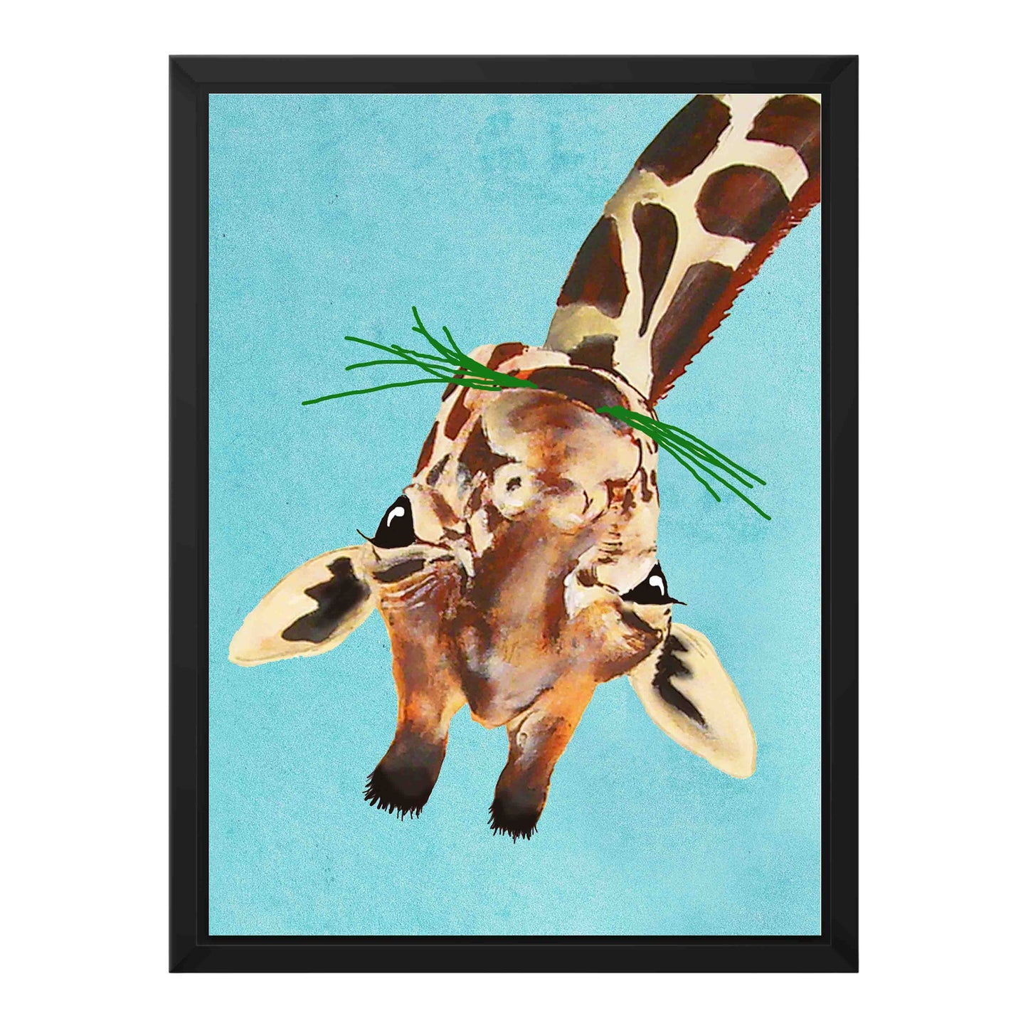 GIRAFFE UPSIDE DOWN | CANVAS