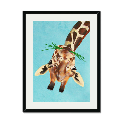 GIRAFFE UPSIDE DOWN | PRINT