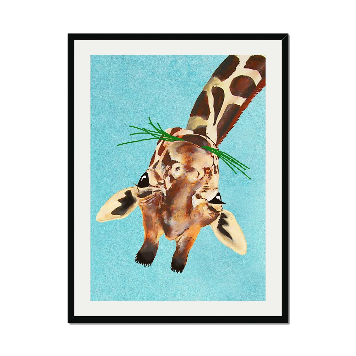 GIRAFFE UPSIDE DOWN | PRINT