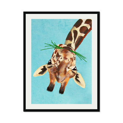 GIRAFFE UPSIDE DOWN | PRINT