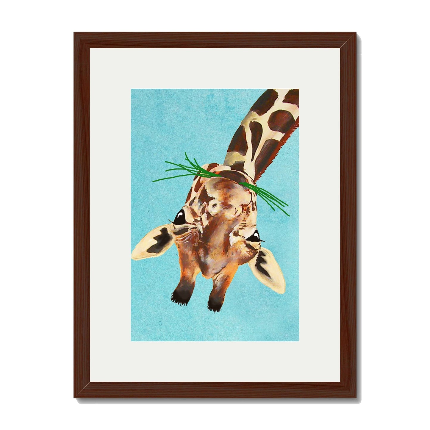 GIRAFFE UPSIDE DOWN | PRINT