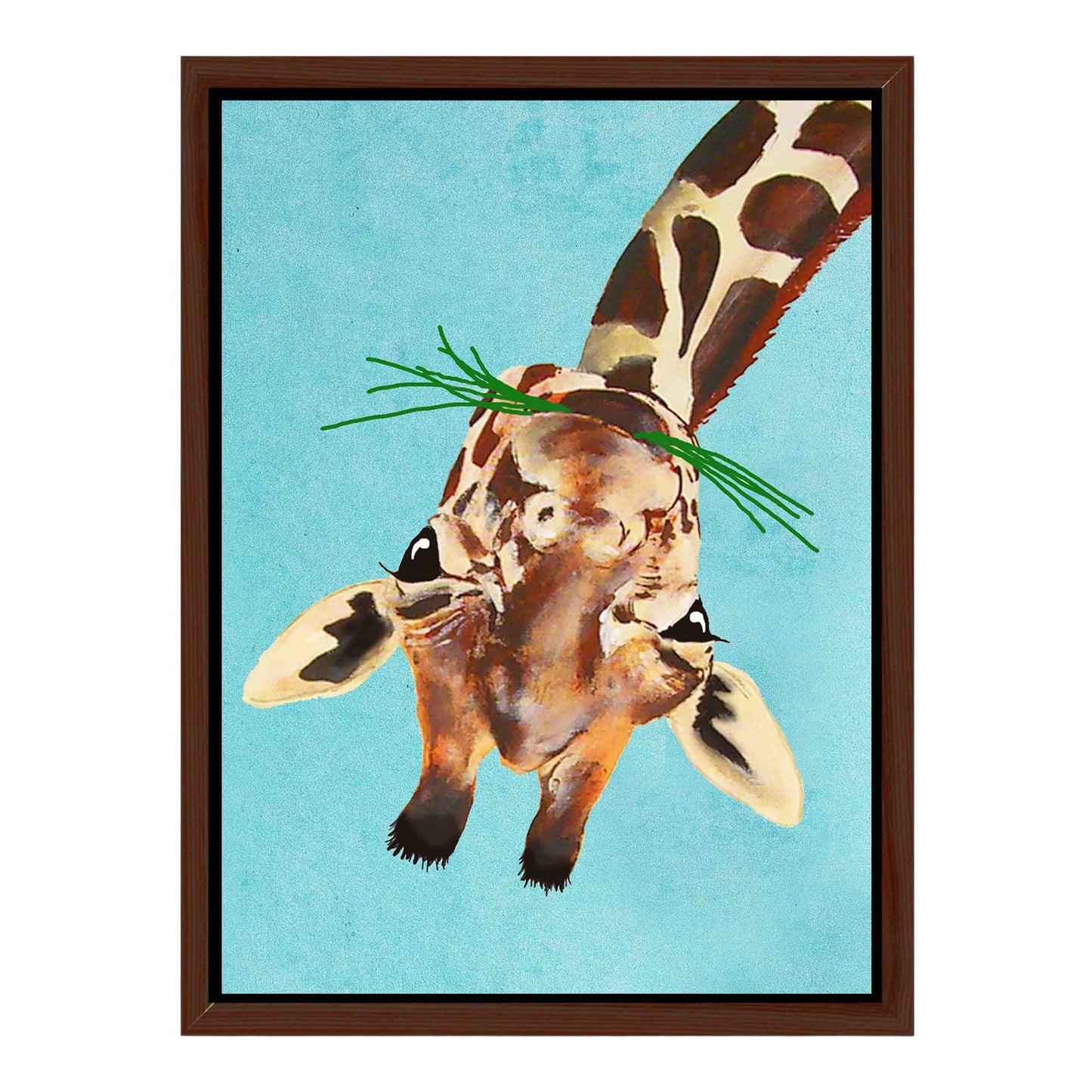 GIRAFFE UPSIDE DOWN | CANVAS