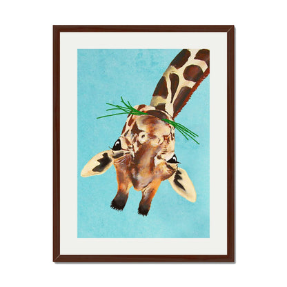 GIRAFFE UPSIDE DOWN | PRINT