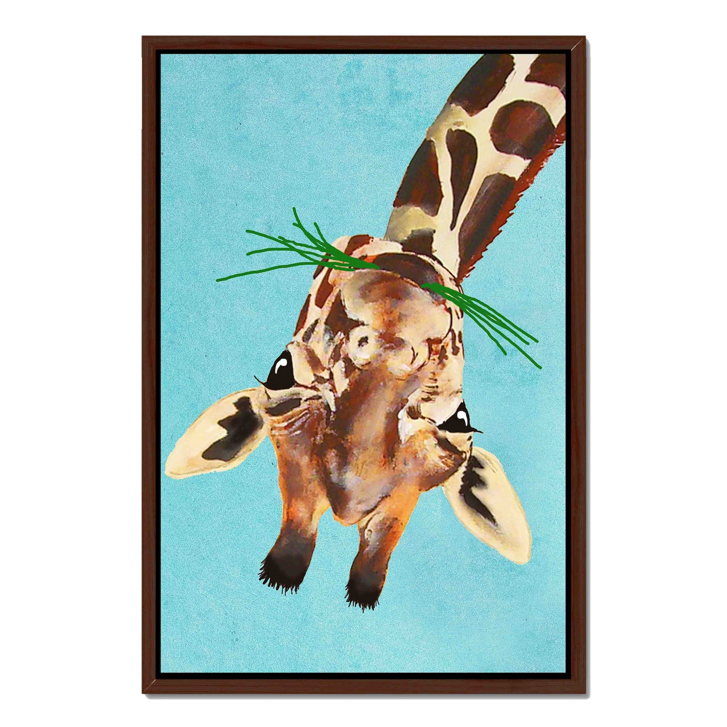 GIRAFFE UPSIDE DOWN | CANVAS
