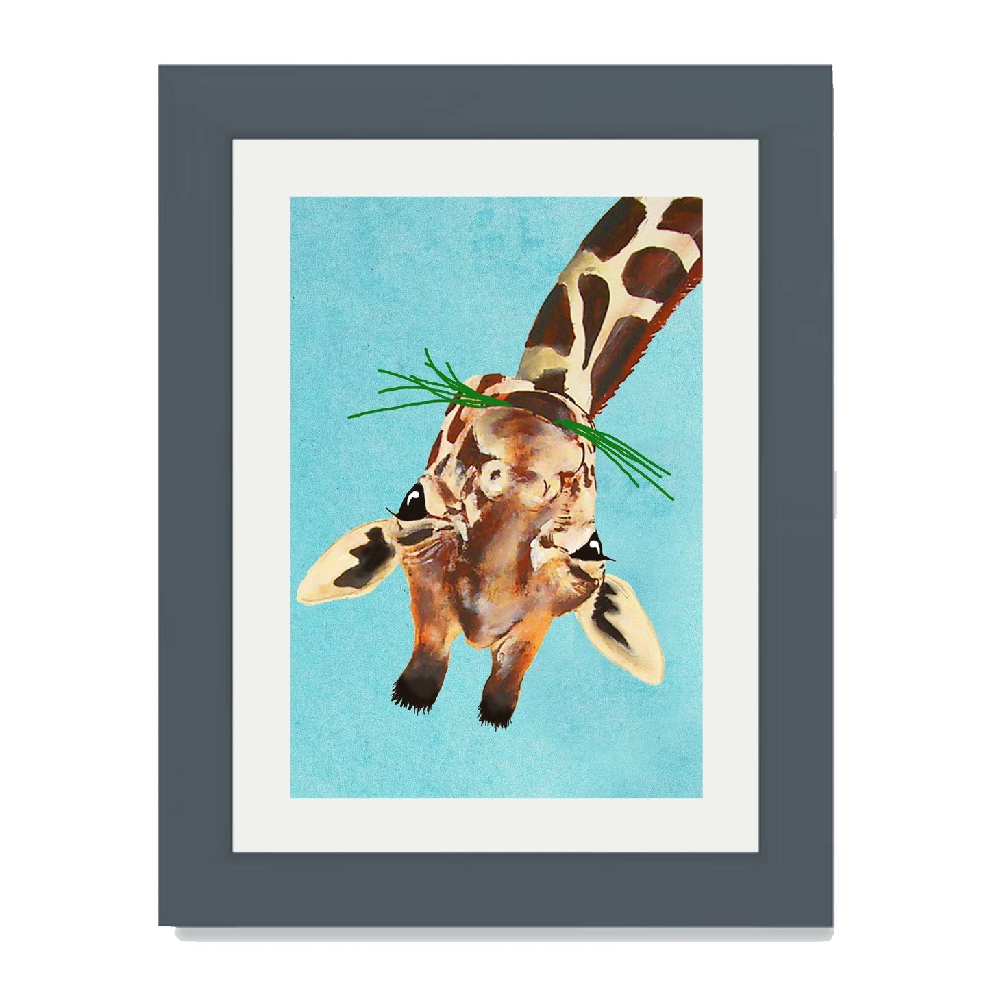 GIRAFFE UPSIDE DOWN | PRINT