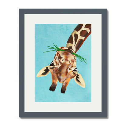 GIRAFFE UPSIDE DOWN | PRINT