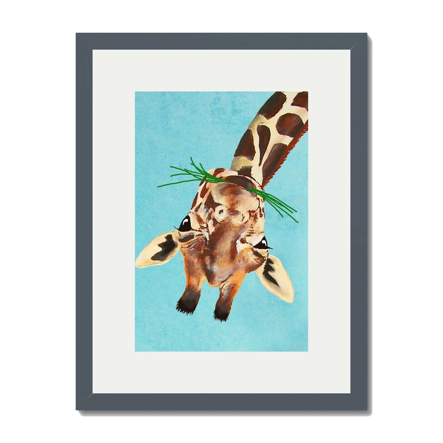 GIRAFFE UPSIDE DOWN | PRINT