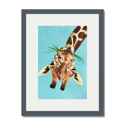 GIRAFFE UPSIDE DOWN | PRINT